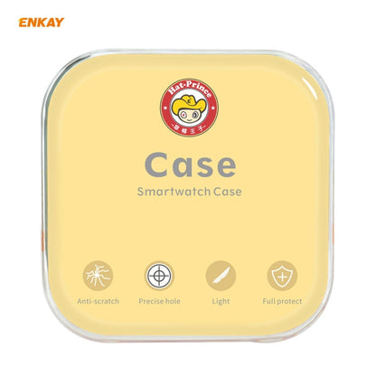 2 in 1 ENKAY Hat-Prince Transparent Soft TPU Case + 0.2mm 9H 2.15D Curved Edge Tempered Glass Film