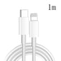 XJ-61 12W USB-C / Type-C to 8 Pin PD Fast Charging Cable