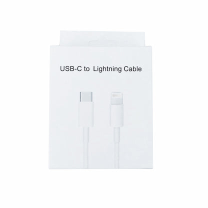 XJ-61 12W USB-C / Type-C to 8 Pin PD Fast Charging Cable