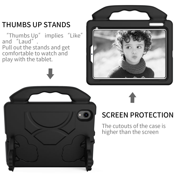 Children EVA Shockproof Tablet Case with Thumb Bracket