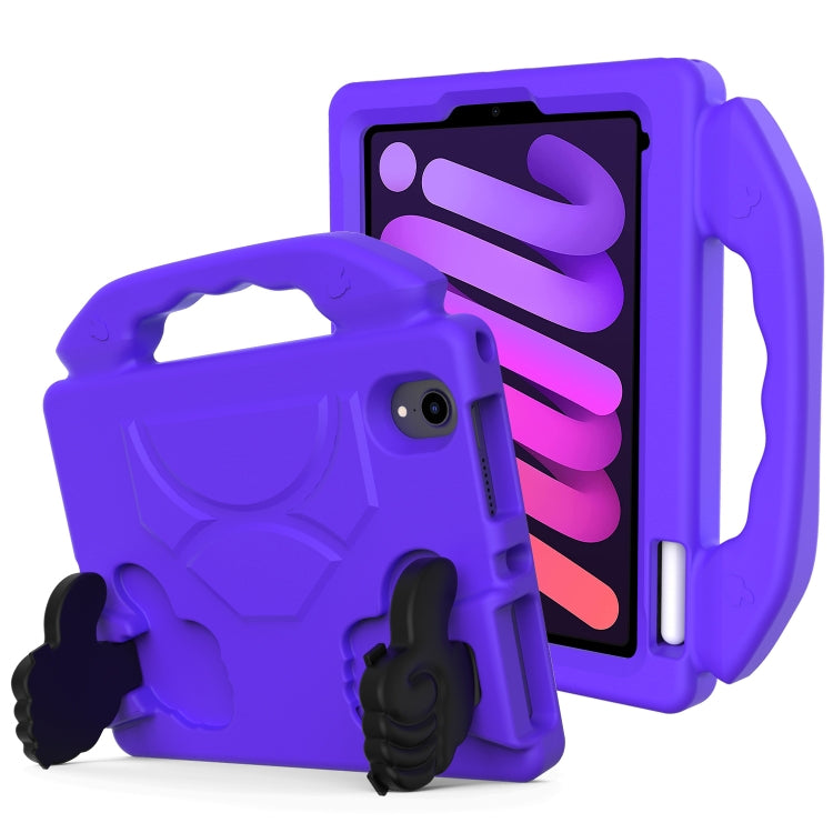 Children EVA Shockproof Tablet Case with Thumb Bracket