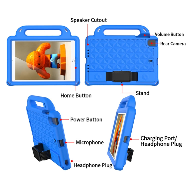 Diamond Series EVA Shockproof Tablet Case with Holder & Strap