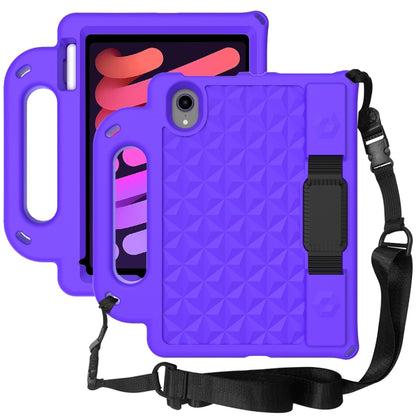 Diamond Series EVA Shockproof Tablet Case with Holder & Strap