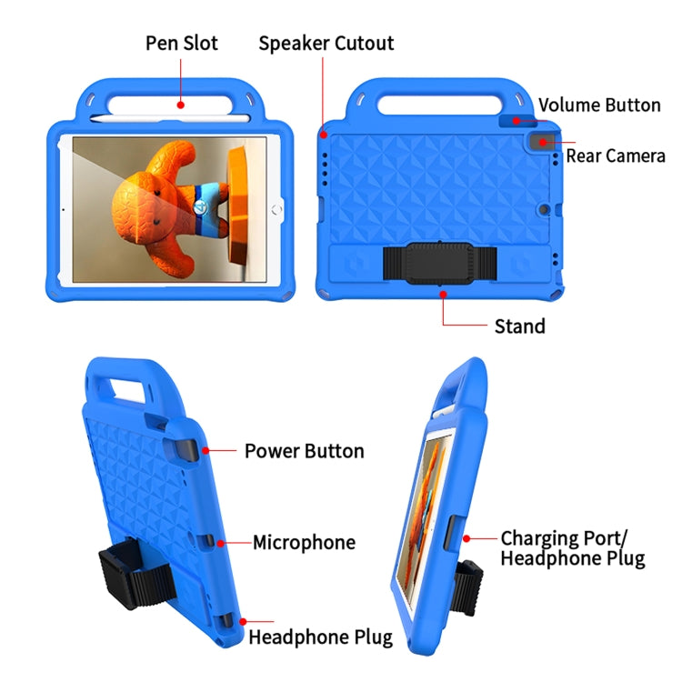 Diamond Series EVA Anti-Fall Shockproof Sleeve Protective Shell Case with Holder & Strap