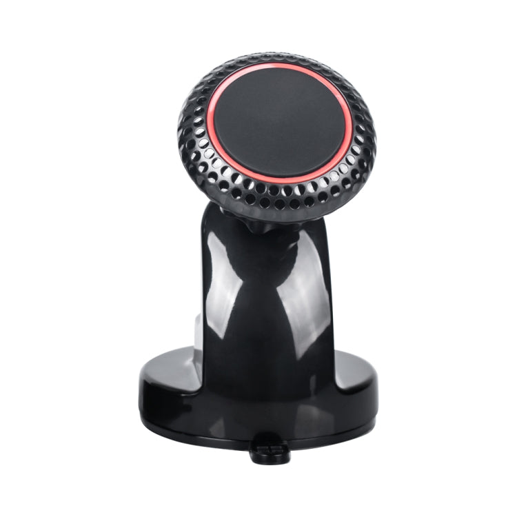 Vehicle Mobile Phone Holder Instrument Panel Adhesive Suction Cup, Black, Black + Red