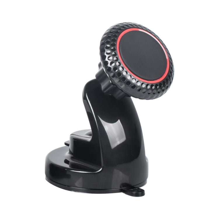 Vehicle Mobile Phone Holder Instrument Panel Adhesive Suction Cup, Black, Black + Red