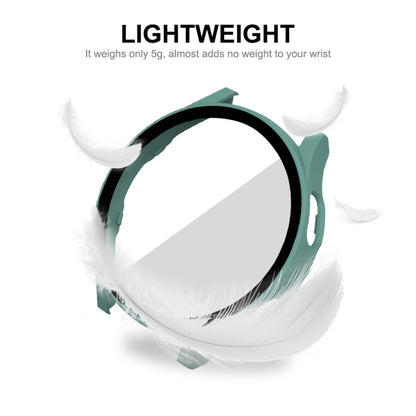 ENKAY Hat-Prince Full Coverage PC Frame + Tempered Glass Protector Composite Case for Samsung Galaxy Watch4 44mm