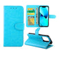 Crazy Horse Texture Leather Horizontal Flip Protective Case with Holder & Card Slots & Wallet & Photo Frame