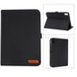 Fabric Texture Horizontal Flip Leather Tablet Case