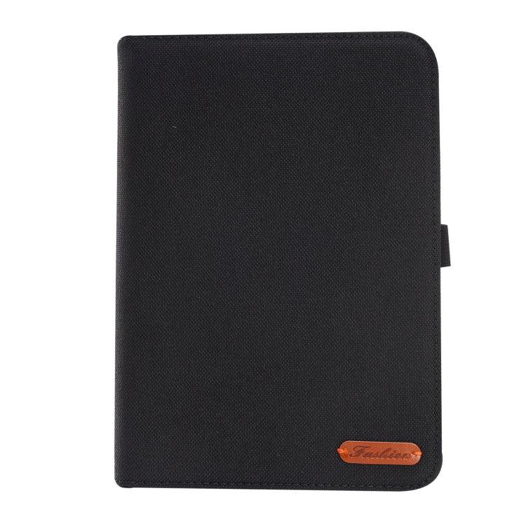 Fabric Texture Horizontal Flip Leather Tablet Case