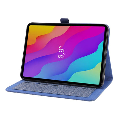 Fabric Texture Horizontal Flip Leather Tablet Case