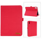 Fabric Texture Horizontal Flip Leather Tablet Case