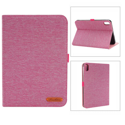 Fabric Texture Horizontal Flip Leather Tablet Case