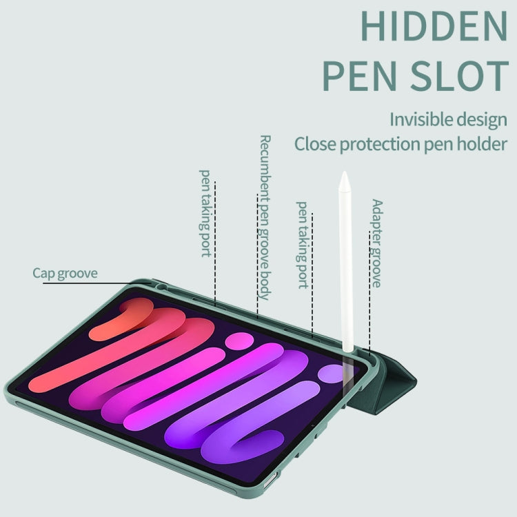 Tri-Fold Holder Leather Smart Tablet Case