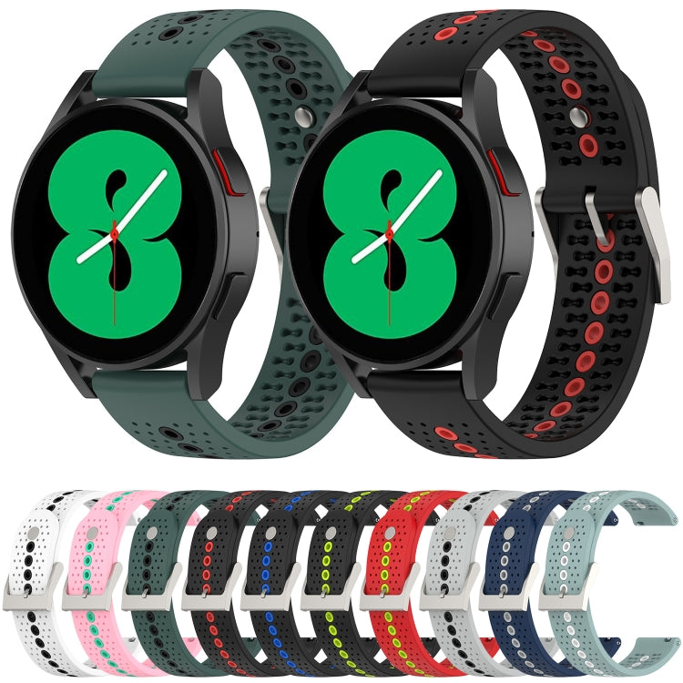 Two-Color Silicone Breathable Strap