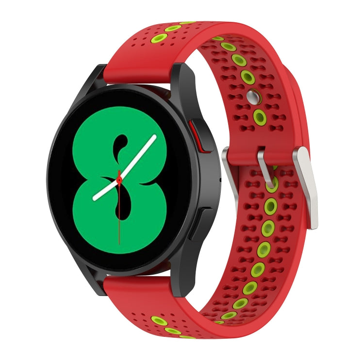 Two-Color Silicone Breathable Strap