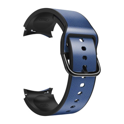 20mm Silicone Pasted Leather Strap
