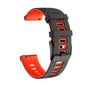 20mm Mixed-Color Silicone Strap