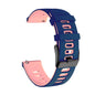 20mm Mixed-Color Silicone Strap