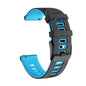 22mm Mixed-Color Silicone Strap