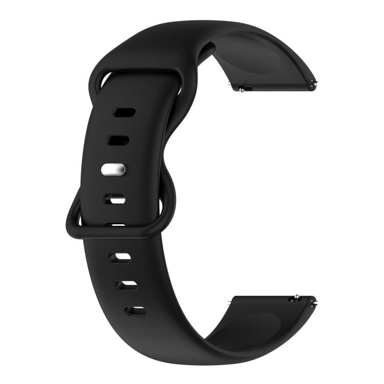 20mm Solid Color Silicone Watch Band