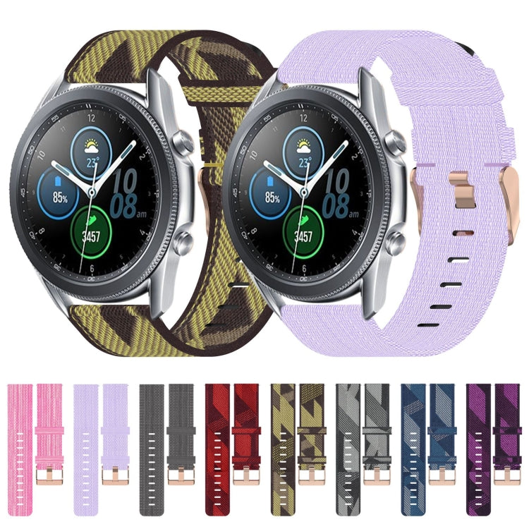 22mm Nylon Woven Watch Band