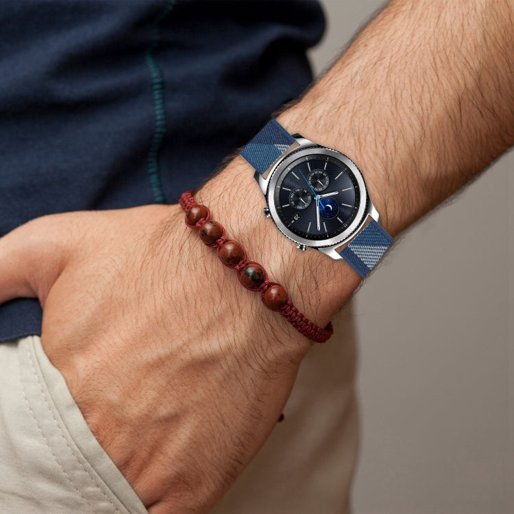 22mm Nylon Woven Watch Band