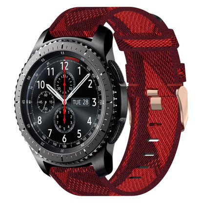 22mm Nylon Woven Watch Band