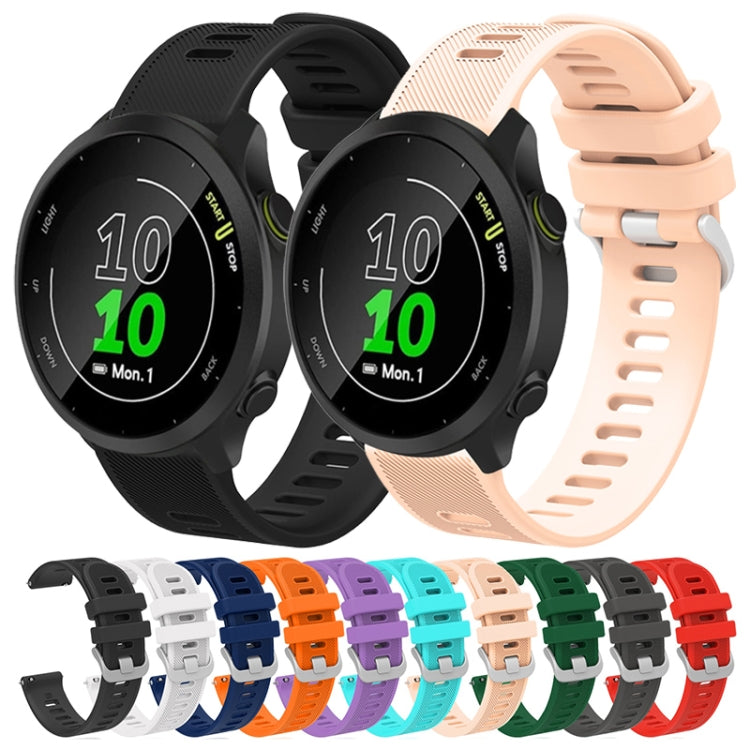 20mm Silicone Twill Watch Band