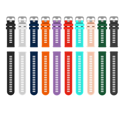 20mm Silicone Twill Watch Band