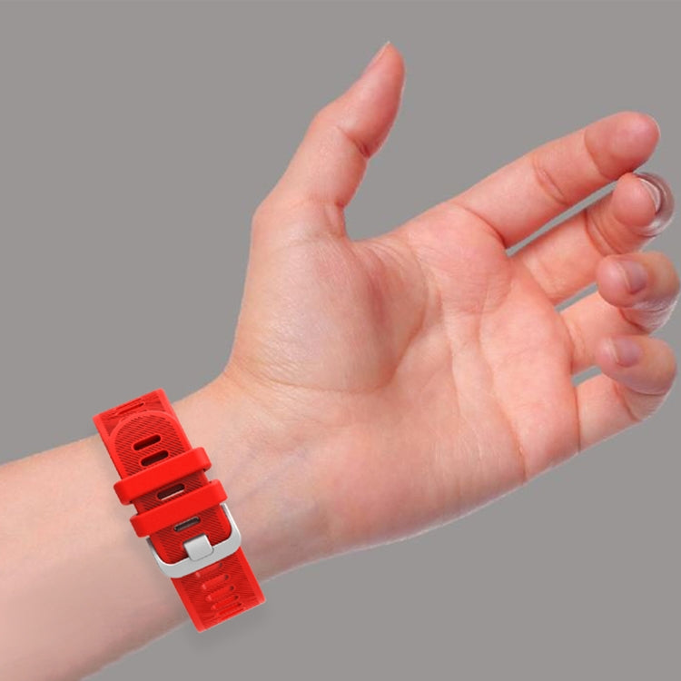 20mm Silicone Twill Watch Band