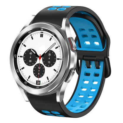 20mm Breathable Two-Color Silicone Watch Band