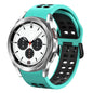 20mm Breathable Two-Color Silicone Watch Band