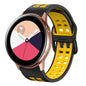 20mm Breathable Two-Color Silicone Watch Band