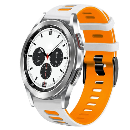 20mm Two-Color Silicone Watch Band