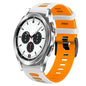 20mm Two-Color Silicone Watch Band