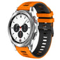 20mm Two-Color Silicone Watch Band
