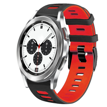 20mm Two-Color Silicone Watch Band