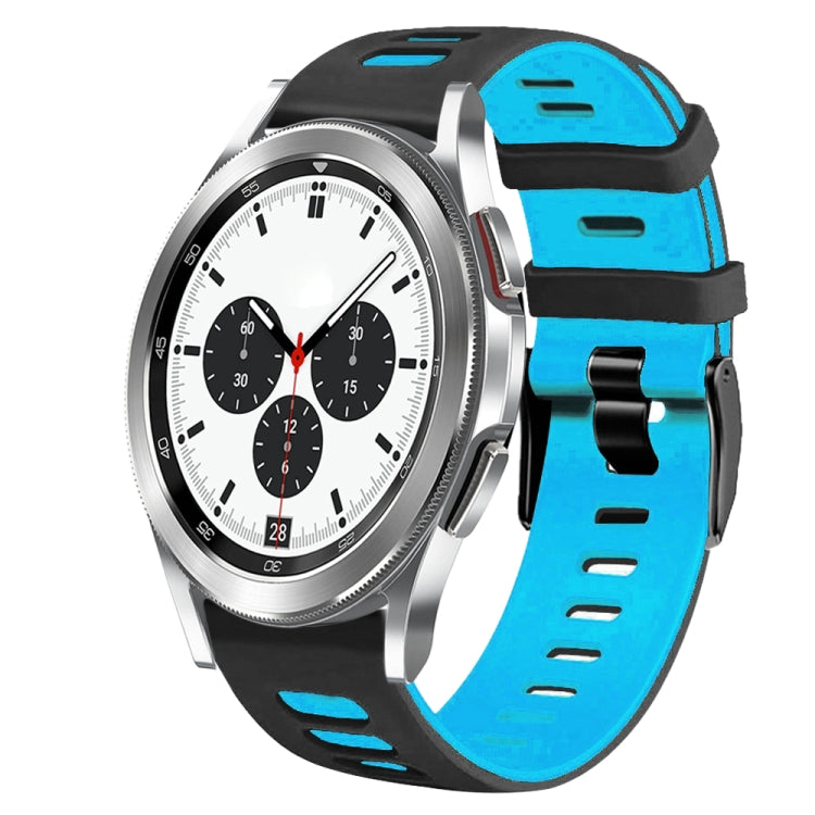 20mm Two-Color Silicone Watch Band