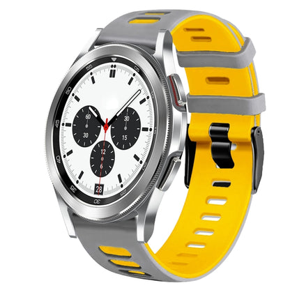 20mm Two-Color Silicone Watch Band