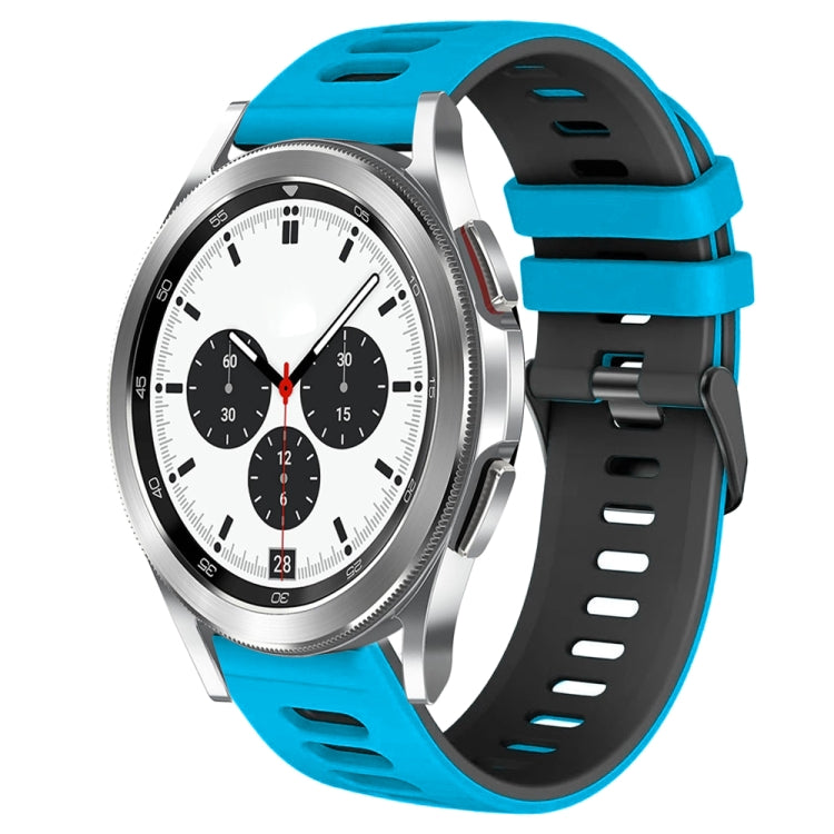 20mm Two-Color Silicone Watch Band