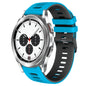 20mm Two-Color Silicone Watch Band