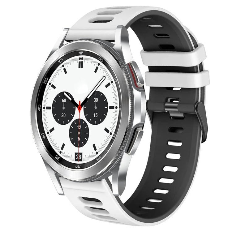 20mm Two-Color Silicone Watch Band