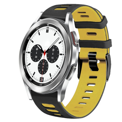 20mm Two-Color Silicone Watch Band