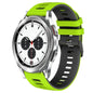 20mm Two-Color Silicone Watch Band