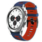 20mm Two-Color Silicone Watch Band