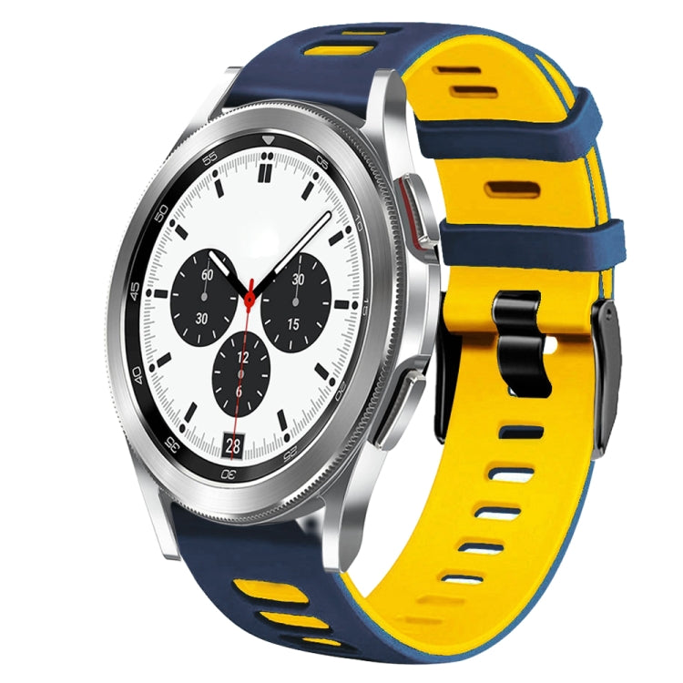 20mm Two-Color Silicone Watch Band