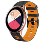 20mm Two-Color Silicone Watch Band