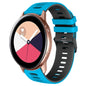 20mm Two-Color Silicone Watch Band