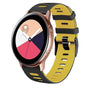 20mm Two-Color Silicone Watch Band